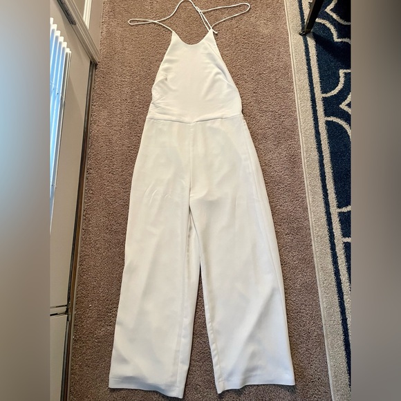 White Zara Jumpsuit - Picture 2 of 4